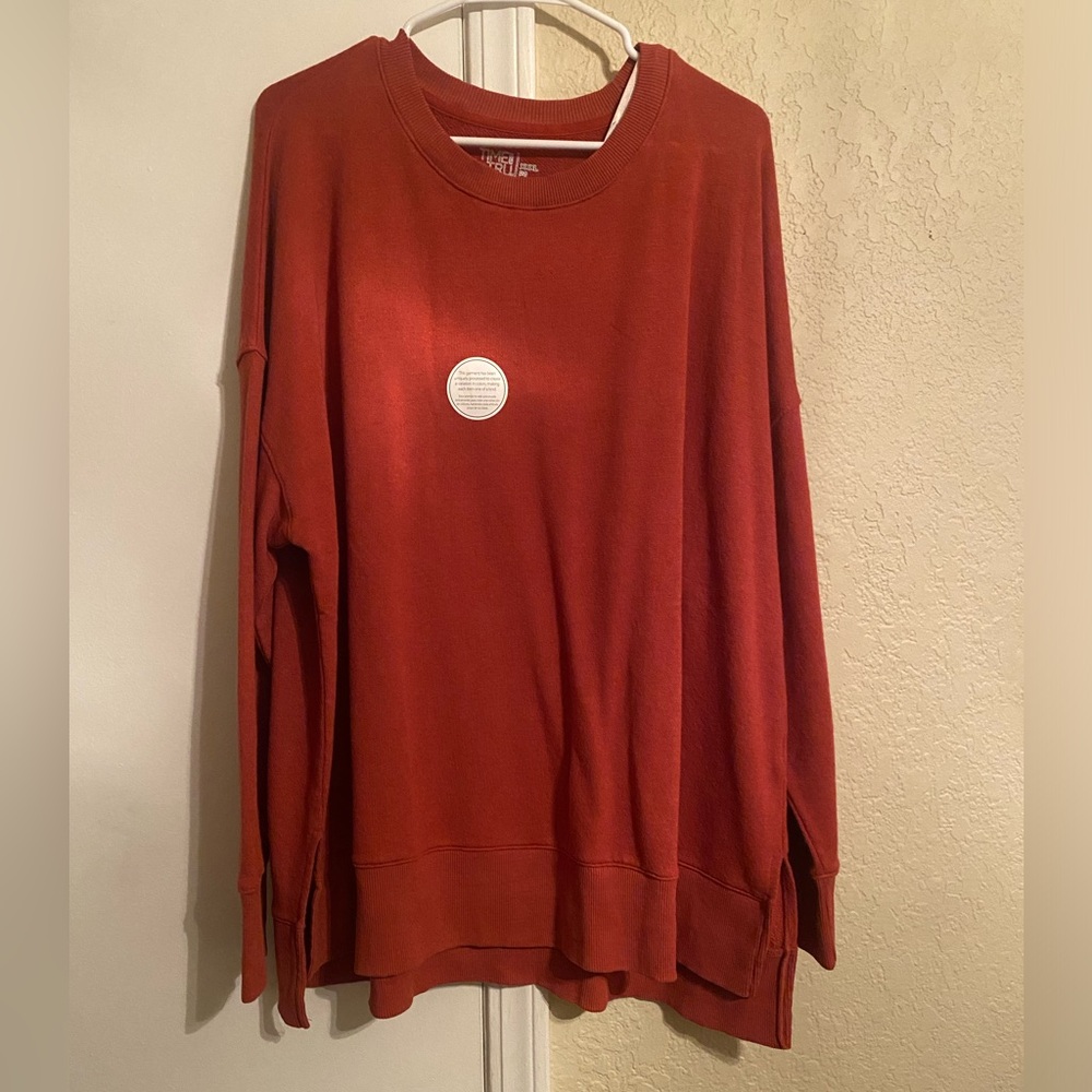 Orange Brick Sweater